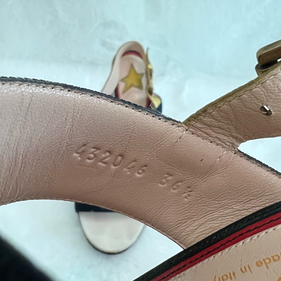 Authentic Gucci Ankle-Strap Sandals size 36.5 - Picture 11 of 13